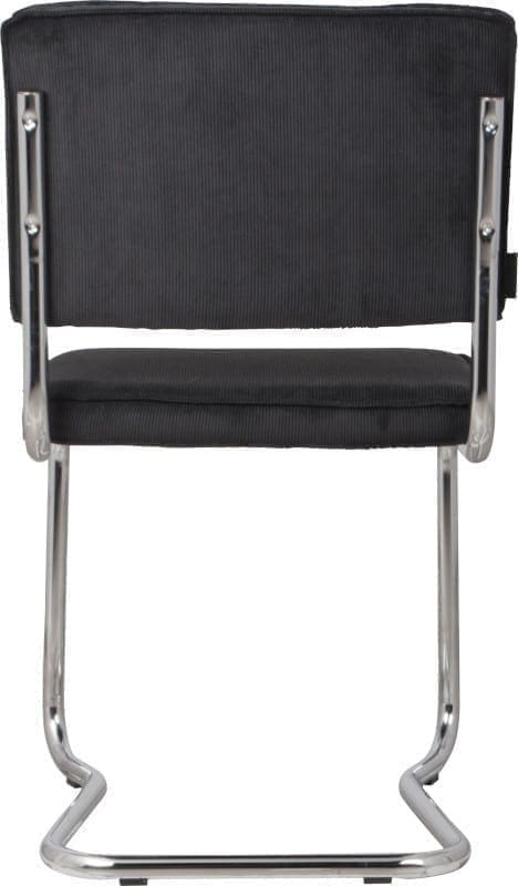 Eetkamerstoel Ridge Kink Rib Black 7A modern design uit de Zuiver meubel collectie - 1100055