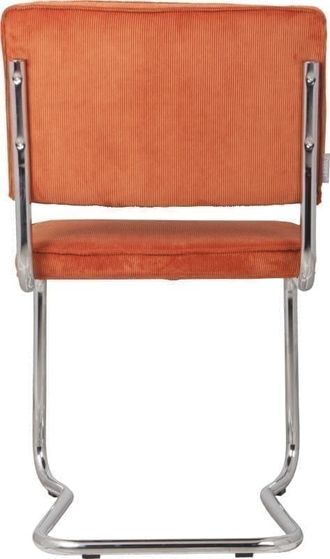 Eetkamerstoel Ridge Kink Rib Orange 19A modern design uit de Zuiver meubel collectie - 1100057