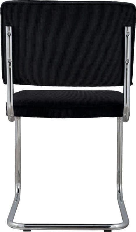 Eetkamerstoel Ridge Rib Black 7A Zuiver 1006001