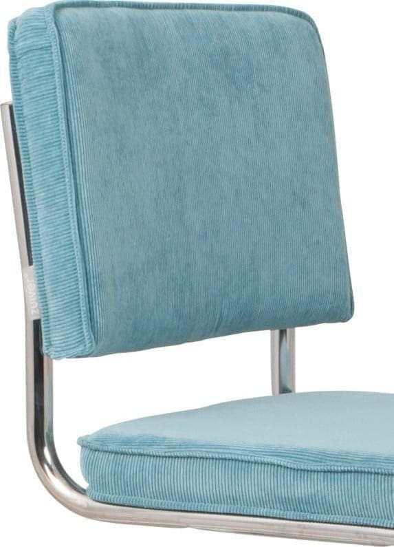 Eetkamerstoel Ridge Rib Blue 12A Zuiver 1006007
