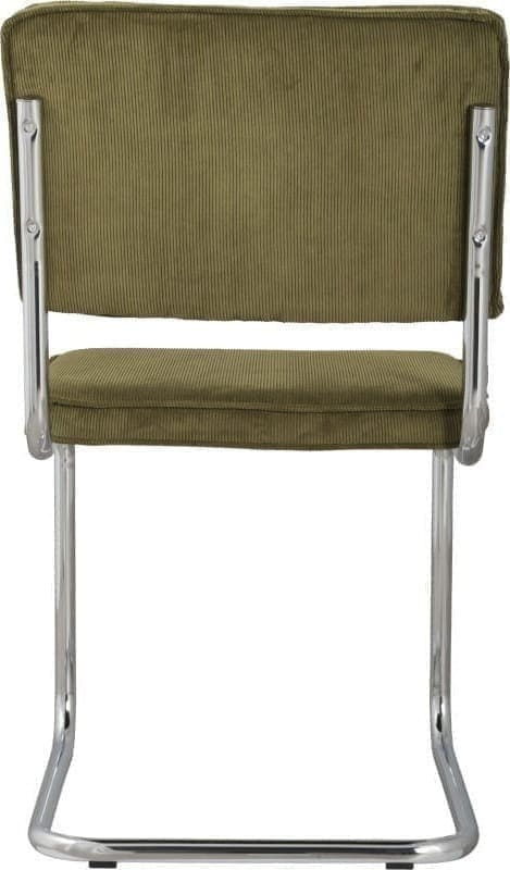 Eetkamerstoel Ridge Rib Green 25A Zuiver 1006009