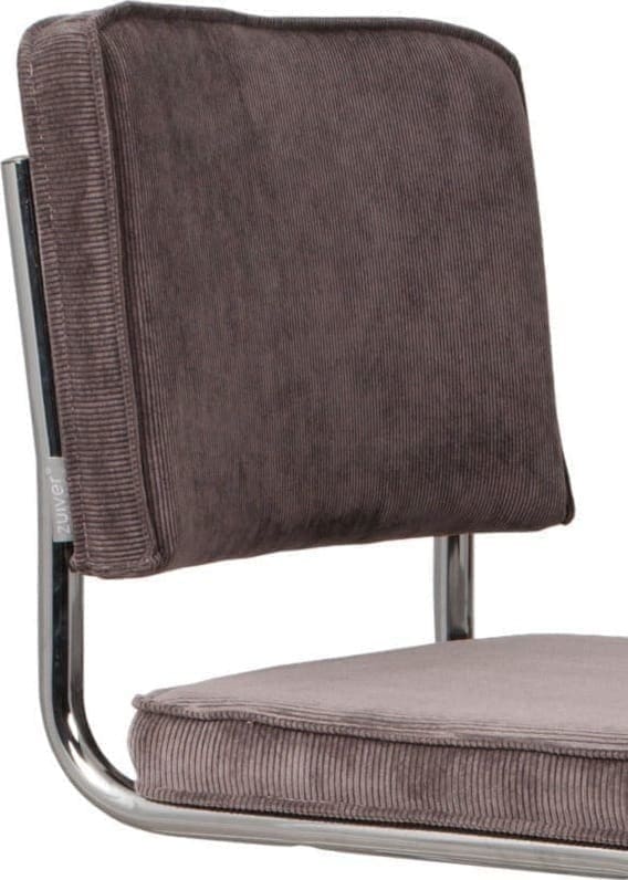 Eetkamerstoel Ridge Rib Grey 6A Zuiver 1006005