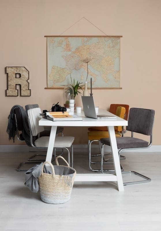 Eetkamerstoel Ridge Rib Grey 6A Zuiver 1006005