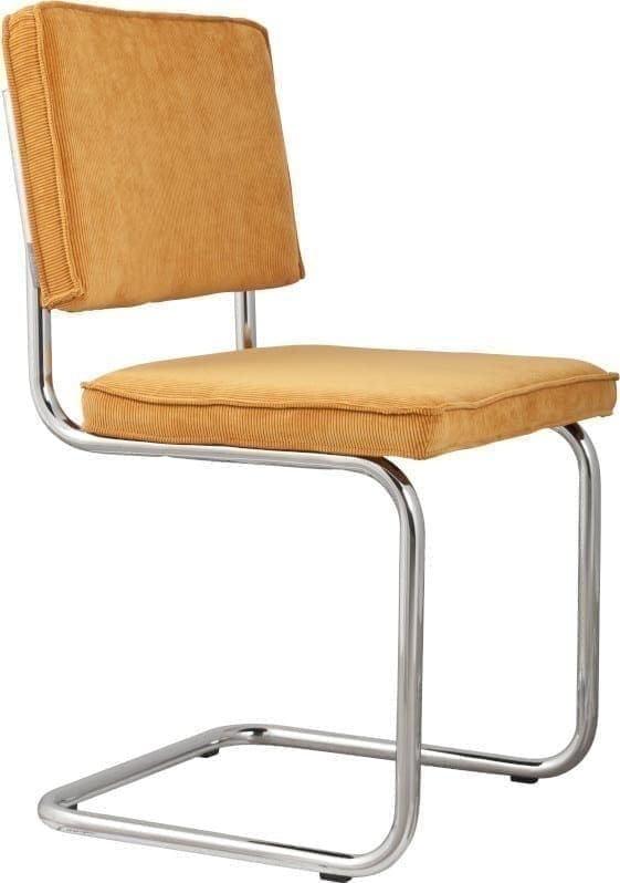 Eetkamerstoel Ridge Rib Yellow 24A Zuiver 1006010