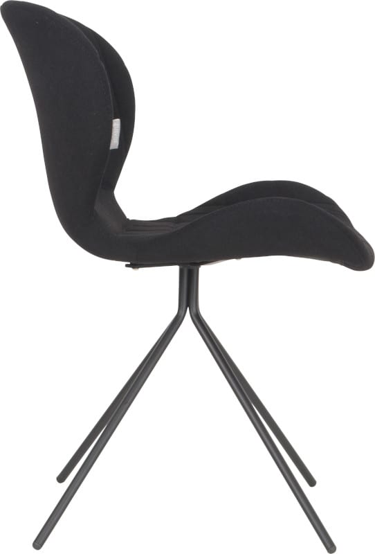 Eetkamerstoel Omg Black modern design uit de Zuiver meubel collectie - 1100170