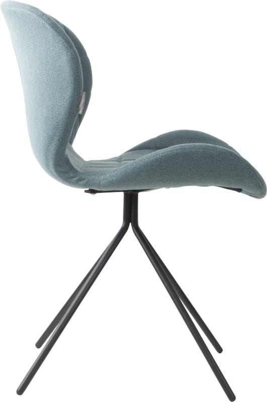 Eetkamerstoel Omg Blue modern design uit de Zuiver meubel collectie - 1100173