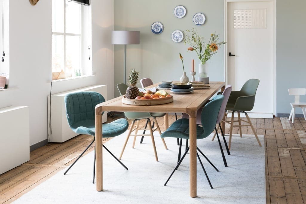 Eetkamerstoel Omg Blue modern design uit de Zuiver meubel collectie - 1100173