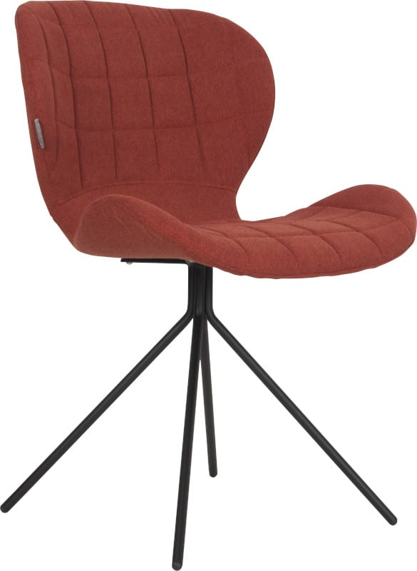 Eetkamerstoel Omg Orange modern design uit de Zuiver meubel collectie - 1100174