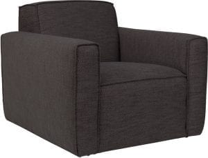 Bank Bor 1-Seater Anthracite modern design uit de Zuiver meubel collectie - 3200123
