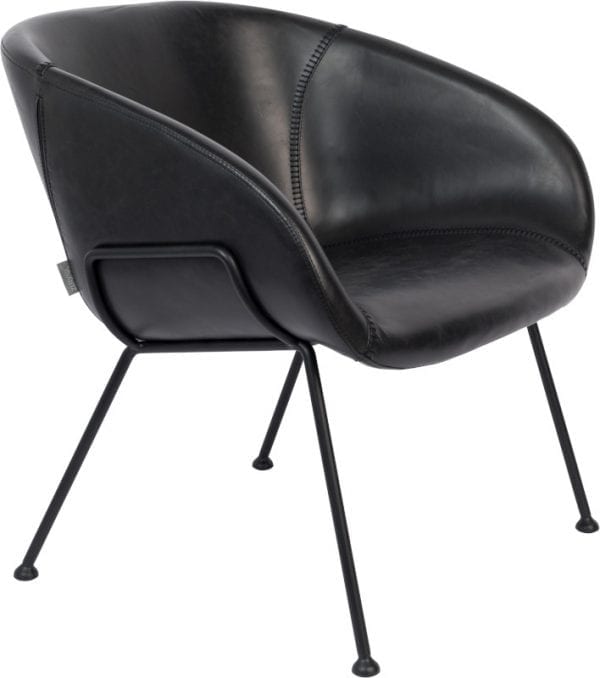 Fauteuil Feston Black modern design uit de Zuiver meubel collectie - 3100072