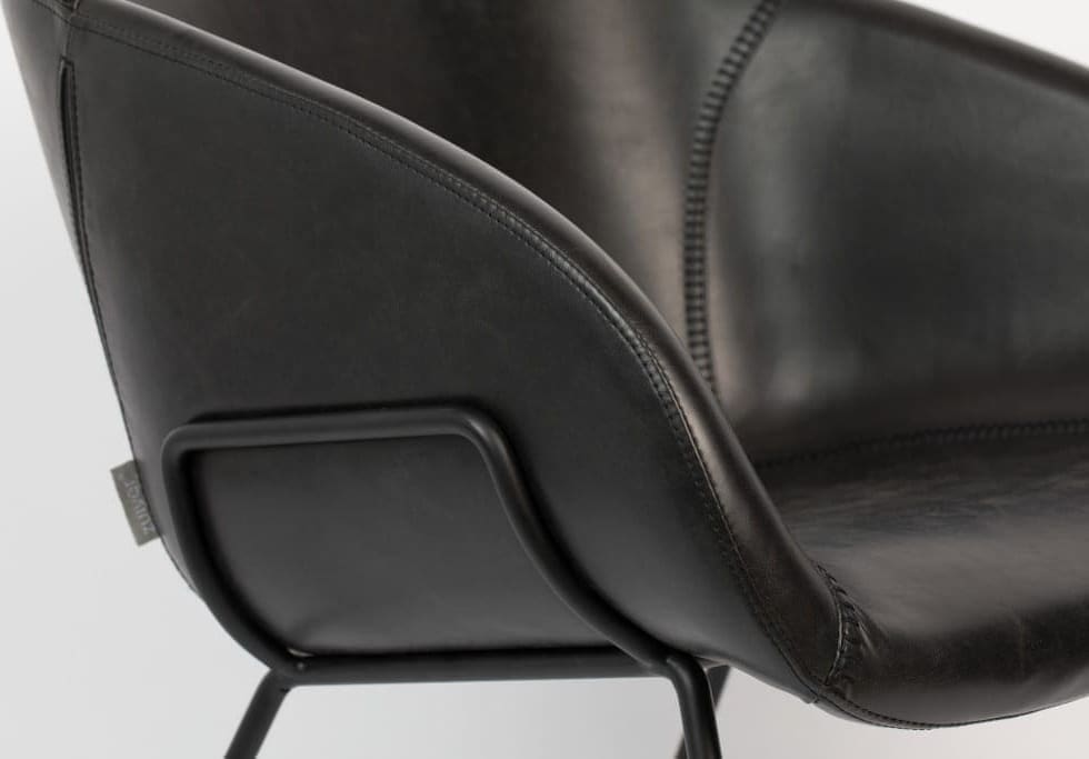 Fauteuil Feston Black modern design uit de Zuiver meubel collectie - 3100072