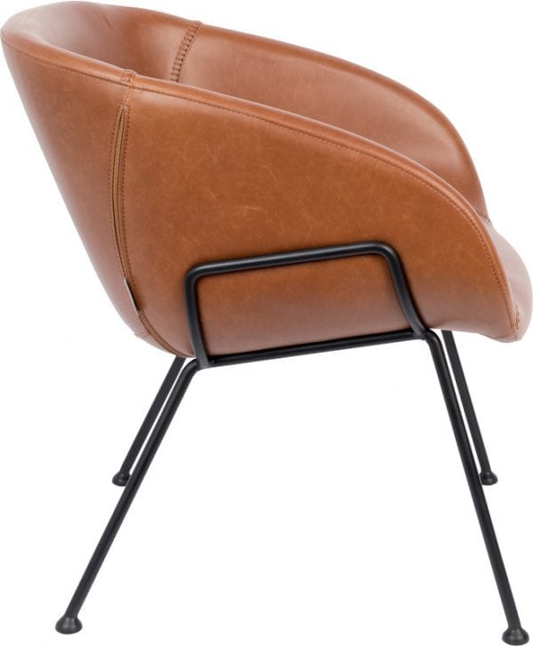 Fauteuil Feston Brown modern design uit de Zuiver meubel collectie - 3100073