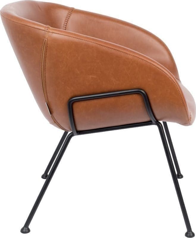 Fauteuil Feston Brown modern design uit de Zuiver meubel collectie - 3100073