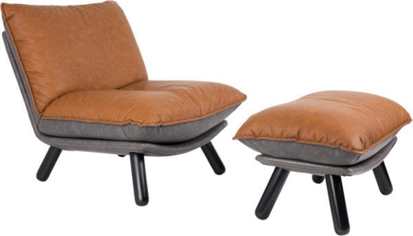 Fauteuil Lazy Sack  Ll Brown modern design uit de Zuiver meubel collectie - 3100043