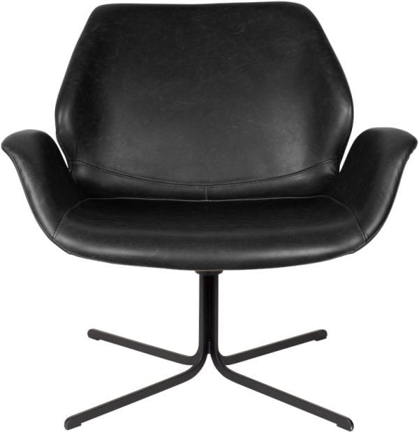 Fauteuil Nikki All Black modern design uit de Zuiver meubel collectie - 3100065