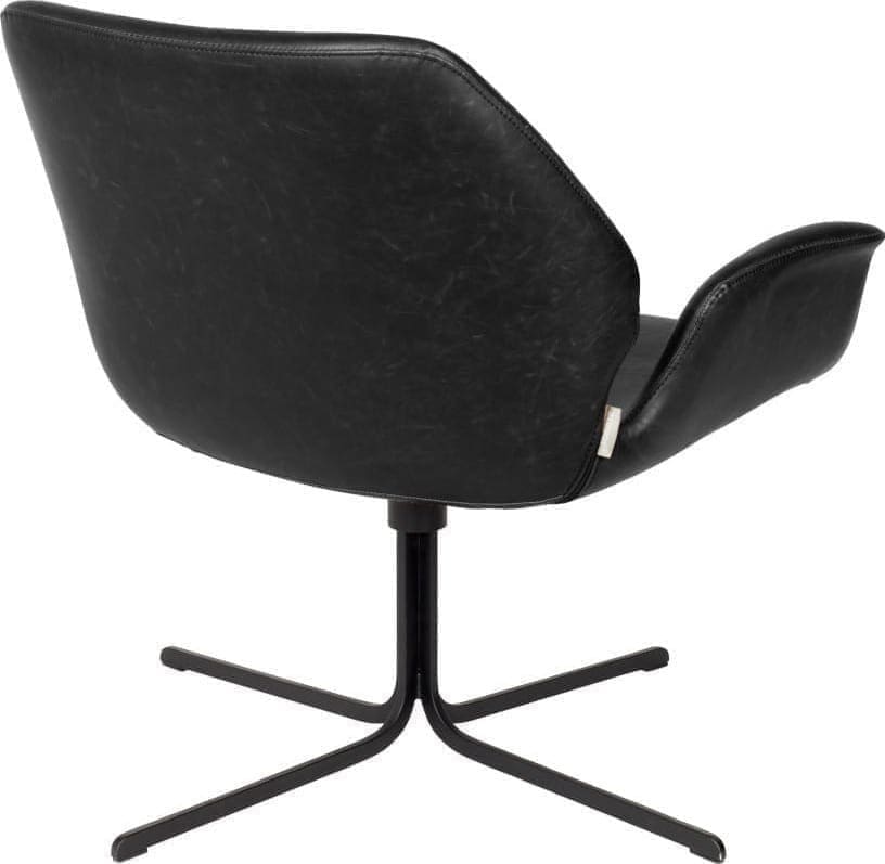 Fauteuil Nikki All Black modern design uit de Zuiver meubel collectie - 3100065