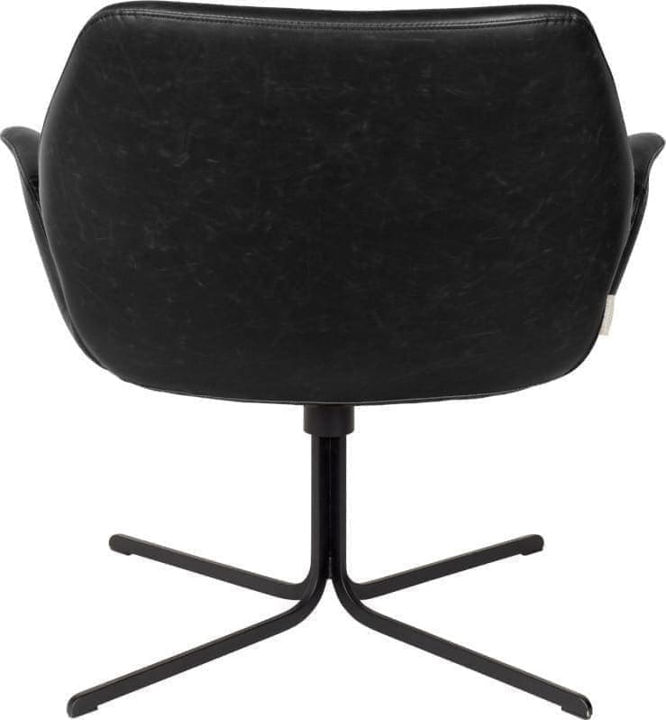 Fauteuil Nikki All Black modern design uit de Zuiver meubel collectie - 3100065