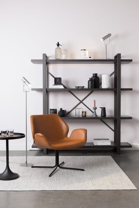 Fauteuil Nikki All Brown modern design uit de Zuiver meubel collectie - 3100066