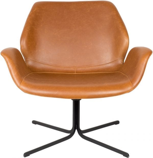 Fauteuil Nikki All Brown modern design uit de Zuiver meubel collectie - 3100066