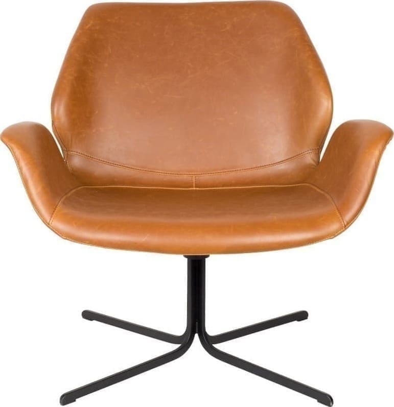 Fauteuil Nikki All Brown modern design uit de Zuiver meubel collectie - 3100066