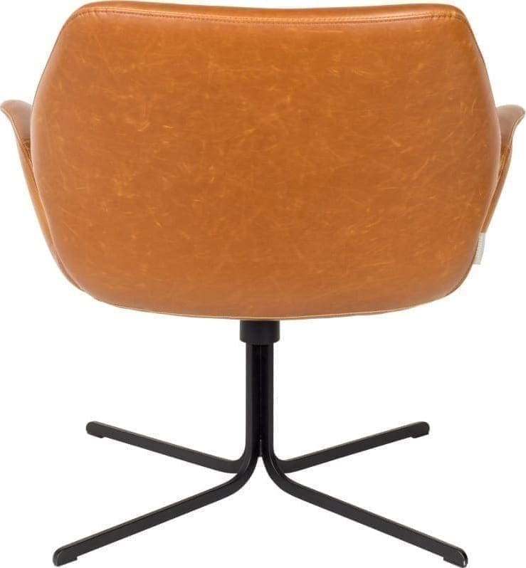 Fauteuil Nikki All Brown modern design uit de Zuiver meubel collectie - 3100066