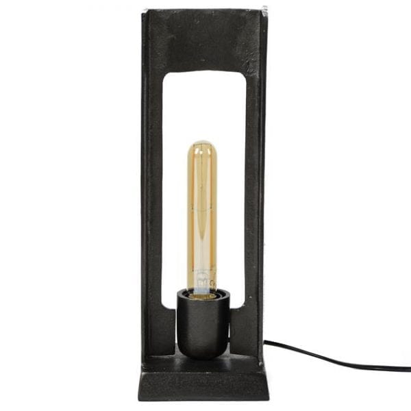 Tafellamp H-profiel / Zwart nikkel. 7156/31Z uit de tafellampen collectie van Zijlstra kleinmeubelen & verlichting bij Löwik Meubelen