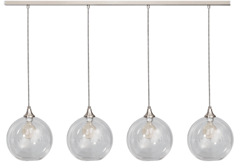 Calvello hanglamp balk 25cm 4x E27 helder - ETH verlichting - 05-HL4411-60