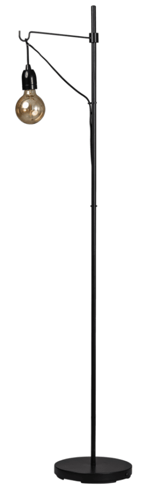HangUp vloerlamp 1x E27 zwart - ETH verlichting - 05-VL8198-30