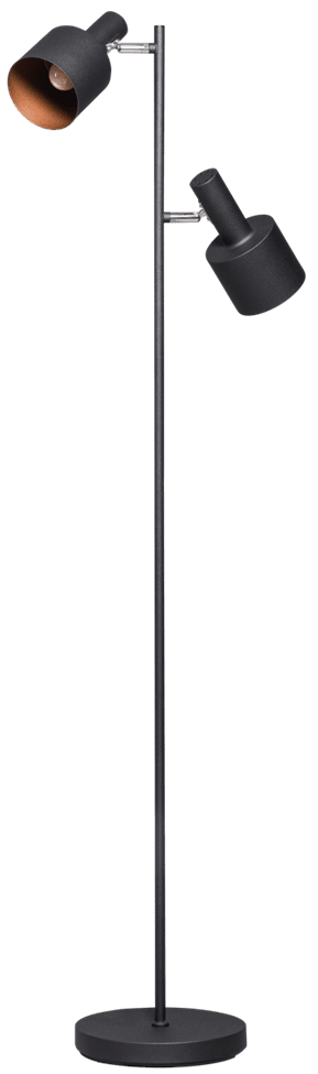 Sledge vloerlamp 2x E27 zwart - ETH verlichting - 05-VL8377-30