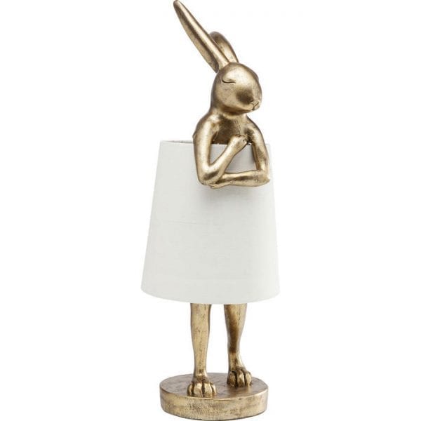 Table Lamp Animal Rabbit Gold 61598  Kare Design