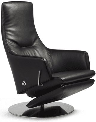 Relaxfauteuil Volo Bela, uit de fauteuil collectie van Gealux, oogstrelend modern design met een subliem zitcomfort