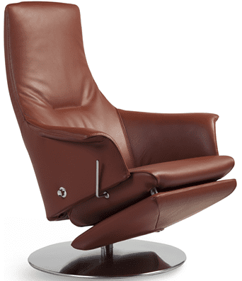 Relaxfauteuil Volo Nova, uit de fauteuil collectie van Gealux, oogstrelend modern design met een subliem zitcomfort