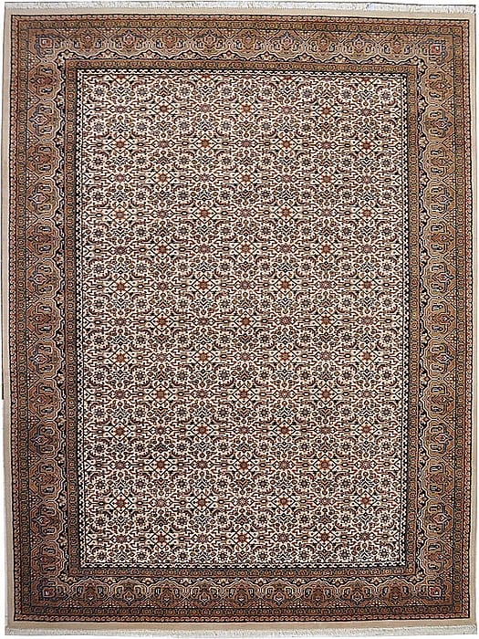 Vloerkleed Herati J-85195 - Handgeknoopt wollen tapijt. Circa 187.000 knopen per vierkante meter.