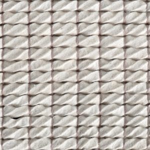 Vloerkleed London Wit J-98503 - Handloom vervaardigd design tapijt. 100% Nieuw Zeeland wol.