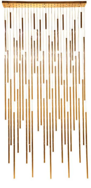 Pendant Lamp Living Vegas Deluxe Brass LED 38881  Kare Design