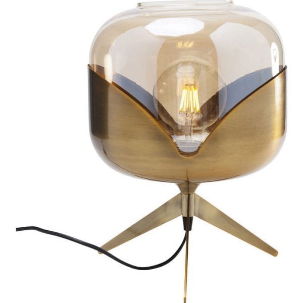 Table Lamp Golden Goblet Ball 67666  Kare Design