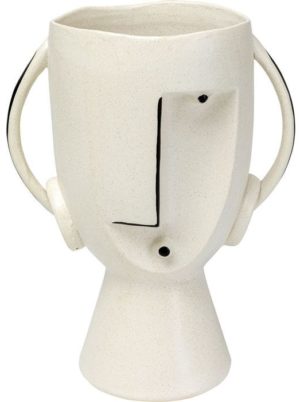 Kare Design Face Pot 30cm vaas 51689 - Lowik Meubelen