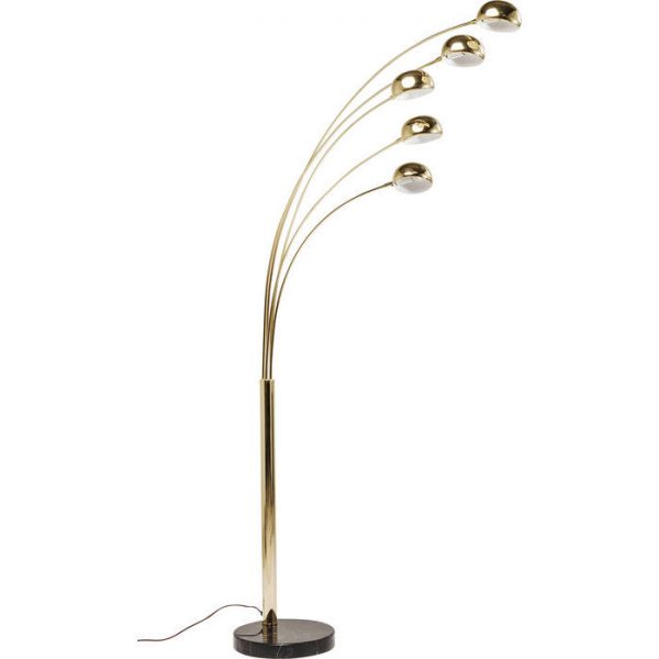 Floor Lamp Five Fingers Brass 60631  Kare Design
