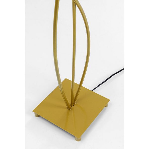 Kare Design Flexible Velvet Brass Tre vloerlamp 52435 - Lowik Meubelen