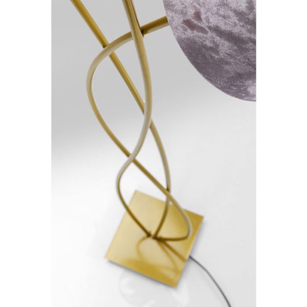 Kare Design Flexible Velvet Brass Tre vloerlamp 52435 - Lowik Meubelen