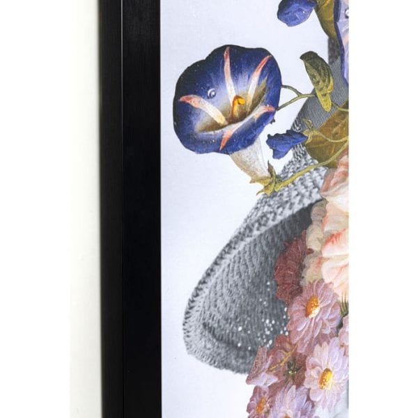 Kare Design Flower Lady Pastel 152x117cm wanddecoratie 51534 - Lowik Meubelen