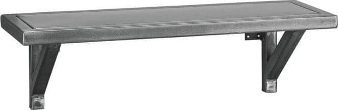 Wandplanl Carpino h60 uit de woonprogramma Pronto Wonen Lowik Meubelen Uitgevoerd in metaal.
