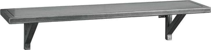 Wandplank Carpino b90 uit de woonprogramma Pronto Wonen Lowik Meubelen Uitgevoerd in metaal.