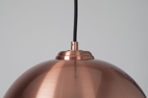 Hanglamp Big Glow Copper modern design uit de Zuiver meubel collectie - 5300034
