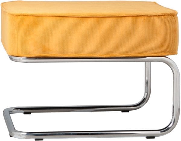 Hocker Ridge Rib Yellow 24A modern design uit de Zuiver meubel collectie - 3300006
