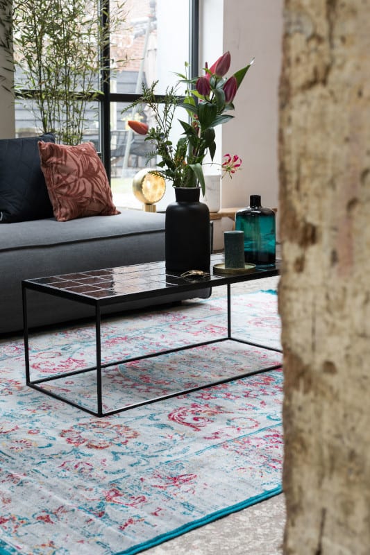 Salontafel Glazed Black modern design uit de Zuiver meubel collectie - 2300139
