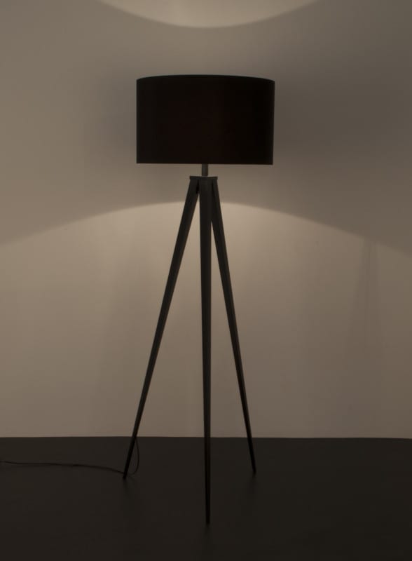 Vloerlamp Tripod Black modern design uit de Zuiver meubel collectie - 5000801