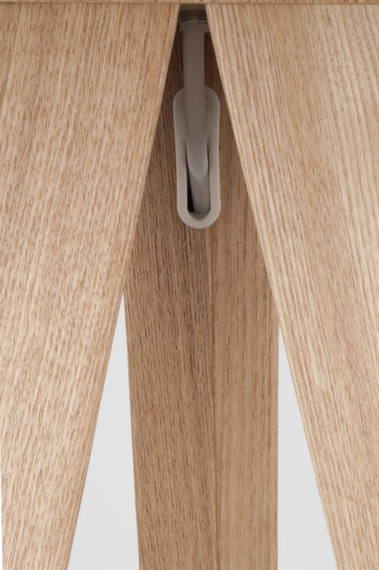 Vloerlamp Tripod Wood White modern design uit de Zuiver meubel collectie - 5000806