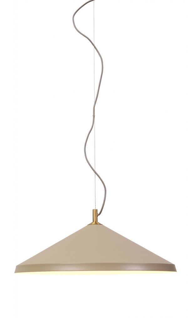Hanglamp alu/messing Montreux zand - it's about RoMi