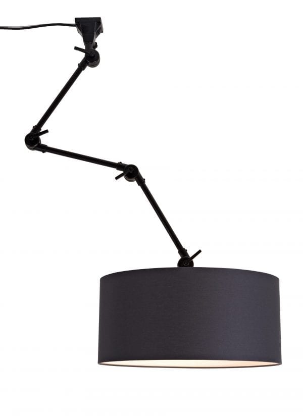 Wandlamp Amsterdam kap 3220cm zwart, M - it's about RoMi